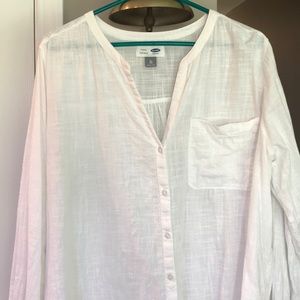 Old Navy white tunic
